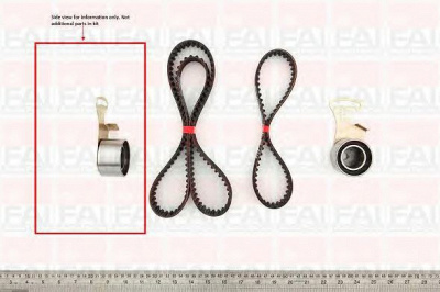 FAI AUTOPARTS tbk163 -  Комплект ремня ГРМ
